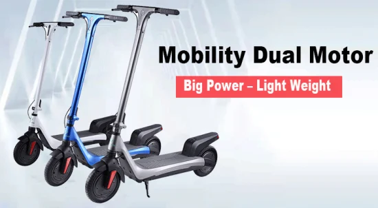 Scooter elettrico per adulti ad alta velocità da 50 km/h con ruote solide da 10 pollici