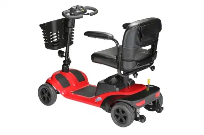 Mobilità Scooter elettrico per disabili a quattro ruote con sedile singolo