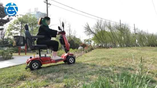 Scooter elettrico potente per disabili a lunga autonomia a quattro ruote da 500 W 150 kg all'ingrosso