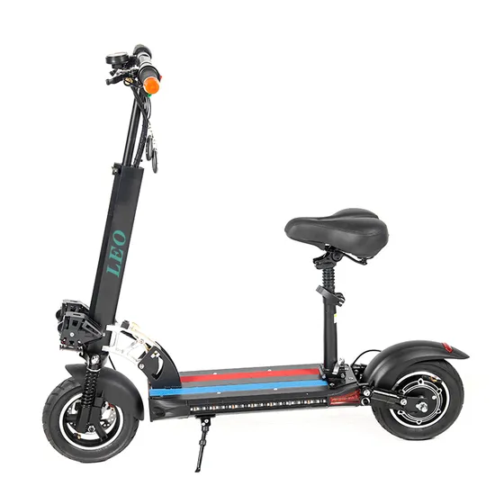 Scooter elettrico con motore potente ad alta velocità da 48 V 800 W con batteria rimovibile da 10 Ah